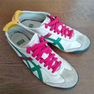 オニツカタイガー(Onitsuka Tiger)のオニツカタイガー　メキシコ66 　スニーカー　レッド　イエロー　グリーン(スニーカー)