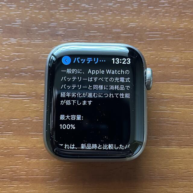 Apple Watch series 6 チタン 40mm Edition