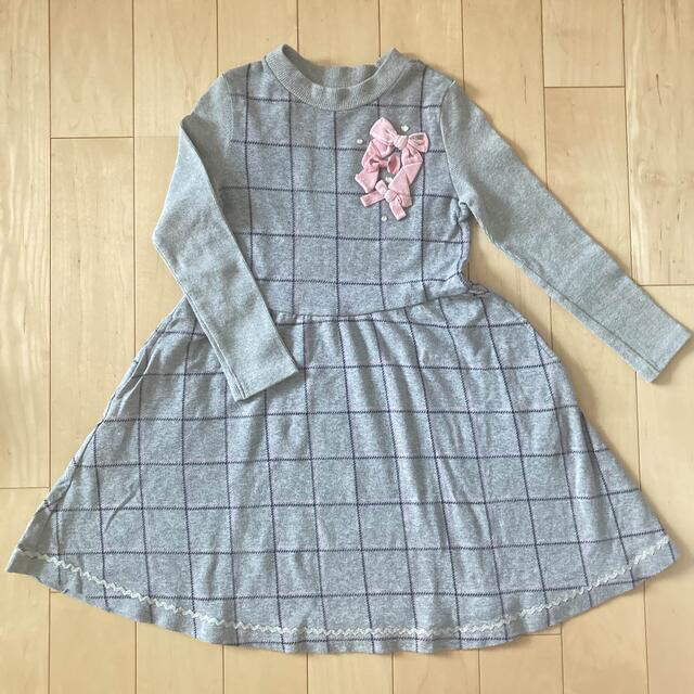 mezzo piano(メゾピアノ)のメゾピアノ ワンピース 140cm キッズ/ベビー/マタニティのキッズ服女の子用(90cm~)(ワンピース)の商品写真