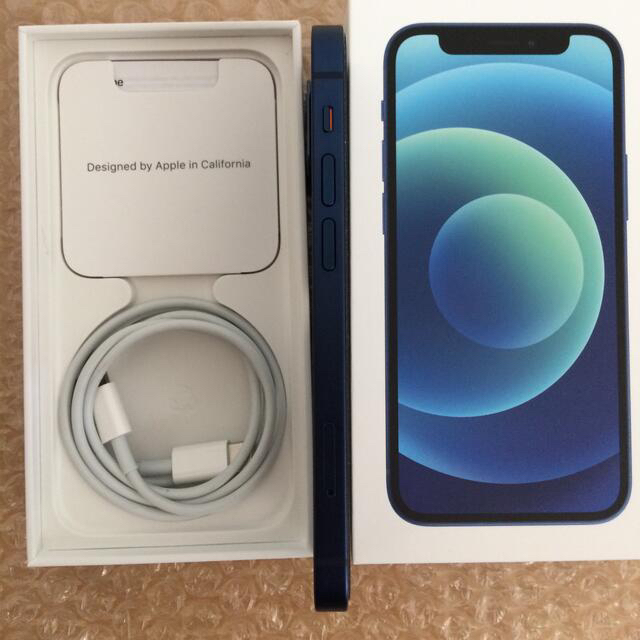 【美品✨】アップル iPhone12 mini 256GB ブルー SIMフリー