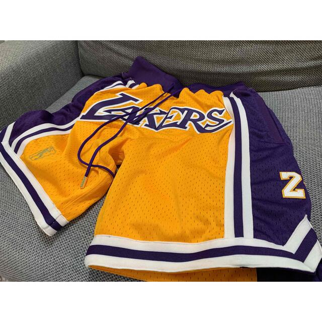 MITCHELL & NESS JUST DON SHORTS LAKERS