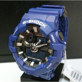 ジーショック(G-SHOCK)の★専用1078CASIO G-SHOCK GA-700-2A アナデジ ブルー (腕時計(デジタル))