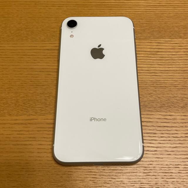 ※訳あり※ Apple iPhone XR White 64 GB ホワイトスマートフォン/携帯電話