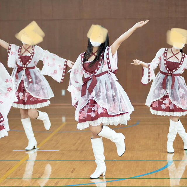 和風ドレス ロリータ ゴスロリ ゴシック スイート系 紅白色 コスプレ衣装 可愛 | フリマアプリ ラクマ