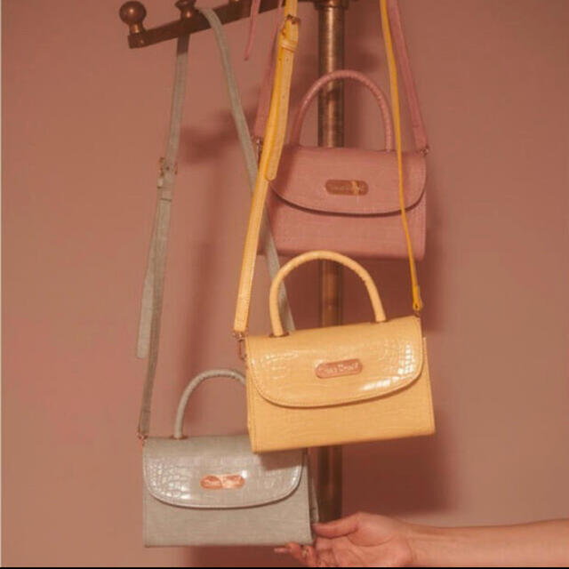 Treat ürself 2way colorcroco leatherbag - www.glycoala.com