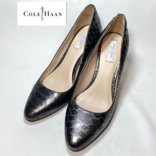 コールハーン(Cole Haan)のCole-Haan コールハーン　デザインパンプス　ピンヒール　22cm(ハイヒール/パンプス)