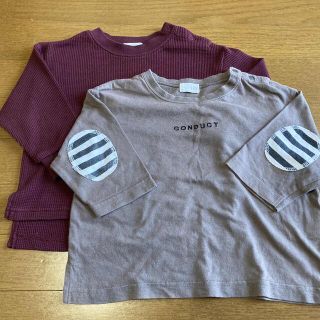 ナルミヤ インターナショナル(NARUMIYA INTERNATIONAL)のビールーム　長袖　トップス　2枚セット(Tシャツ/カットソー)