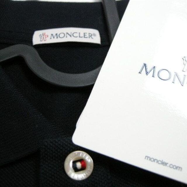 MONCLER(モンクレール)のサイズL■モンクレール■新品本物■ロゴ付き半袖ポロシャツ■メンズ メンズのトップス(ポロシャツ)の商品写真