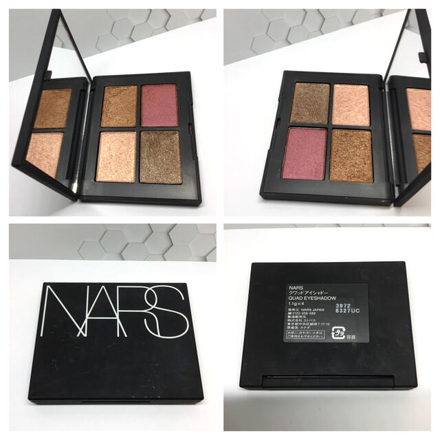 NARS(ナーズ)のNARS　クワッドアイシャドー3972＋口紅9454（未使用品） コスメ/美容のベースメイク/化粧品(アイシャドウ)の商品写真