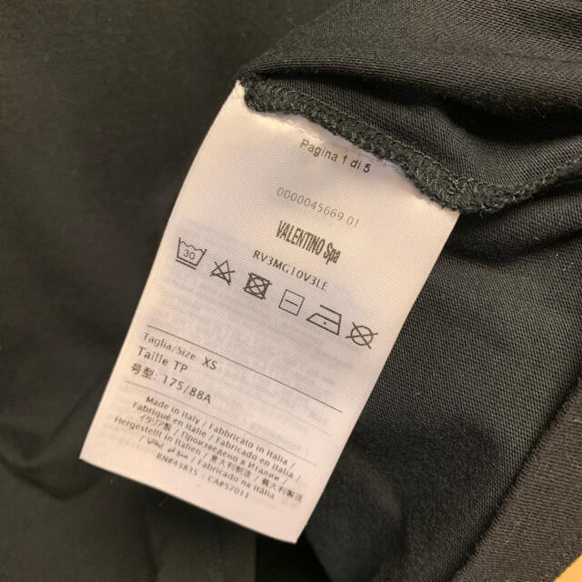 VALENTINO(ヴァレンティノ)の正規 19AW VALENTINO ヴァレンティノ VLTN ロゴ Tシャツ メンズのトップス(Tシャツ/カットソー(半袖/袖なし))の商品写真