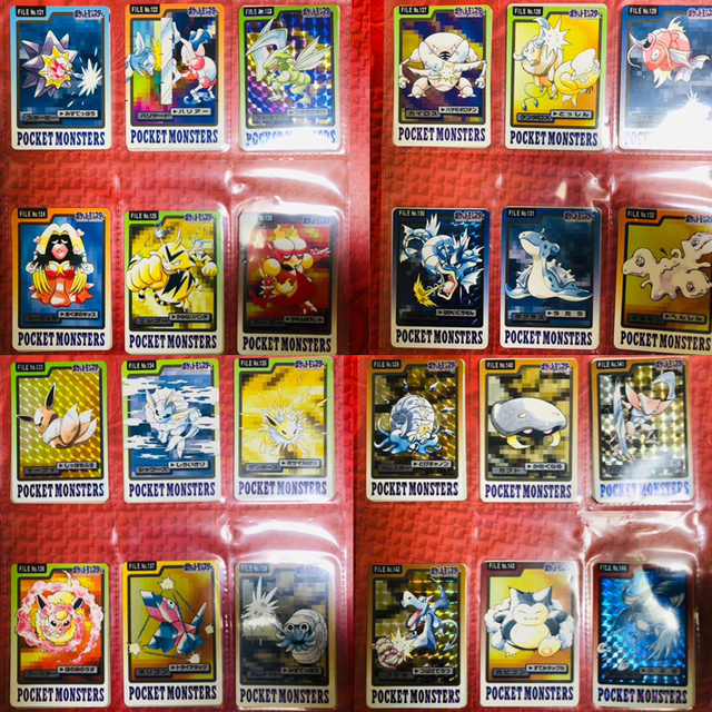 バンダイ 強 ポケモン カードダス 151種151枚 コンプリートセット バンダイ 強 ポケモン カードダス 151種151枚 コンプリートセット