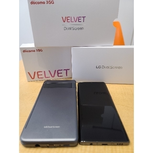 LG Electronics(エルジーエレクトロニクス)の【極美品】LG Velvet ドコモ版 L-52A スマホ/家電/カメラのスマートフォン/携帯電話(スマートフォン本体)の商品写真