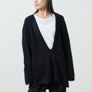 ユナイテッドアローズ(UNITED ARROWS)のMARW UNITED ARROWS 深Vネック ロングスリーブニット(ニット/セーター)