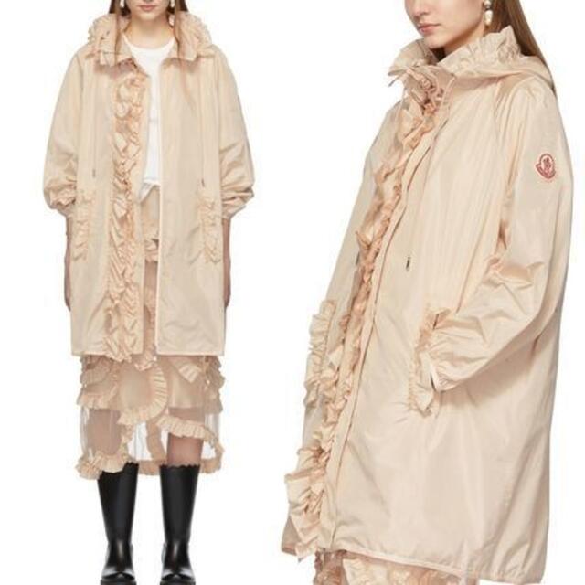 MONCLER(モンクレール)のサイズ1モンクレール　SIMONE ROCHA GERANIUM新品フリルコート レディースのジャケット/アウター(スプリングコート)の商品写真