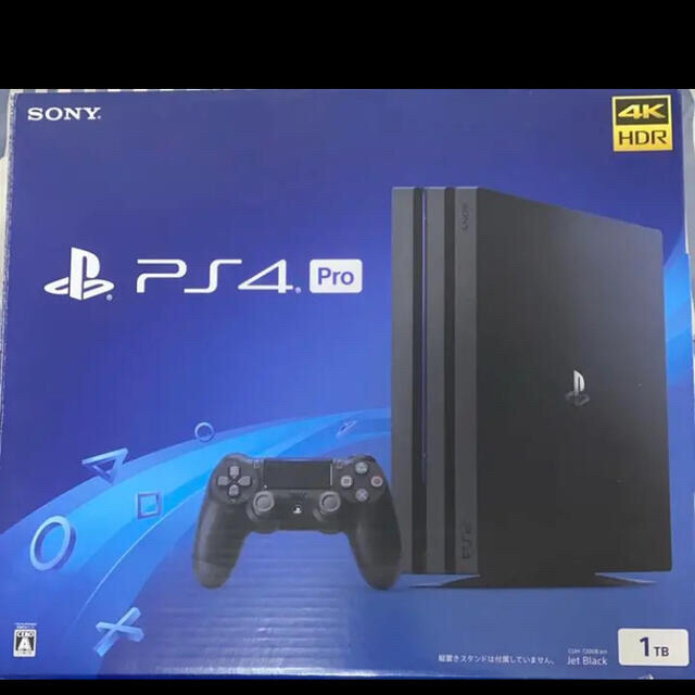 PS4proジェット・ブラック CUH-7200BB01 SSD 1TB換装済み-