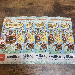 どうぶつの森 amiiboカード 第5弾 未開封　(Box/デッキ/パック)