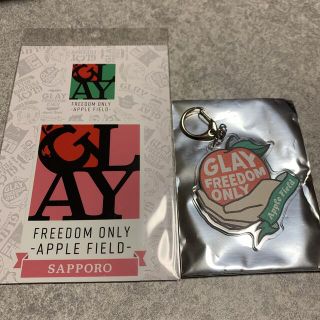 GLAY ご当地　札幌　ステッカー＆キーホルダー(キーホルダー)