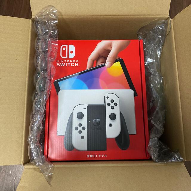 【★大感謝セール】 Nintendo ホワイト switch Yuka‼︎新品　有機ELモデル　Nintendo - Switch 家庭用ゲーム機本体