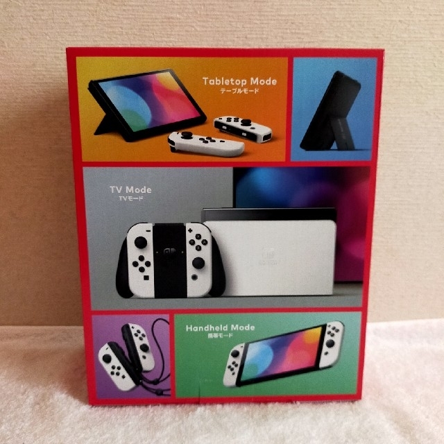 Nintendo Switch(ニンテンドースイッチ)の早い者勝ち♪　新品　未開封　Nintendo Switch  (有機ELモデル） エンタメ/ホビーのゲームソフト/ゲーム機本体(家庭用ゲーム機本体)の商品写真