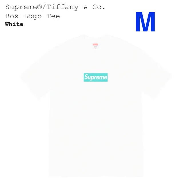 Supreme Tiffany & Co Box Logo Tee シュプリーム