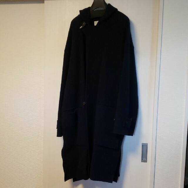 SUNSEA(サンシー)の19aw yoke 7G MILANO RIB HOODED COAT M メンズのジャケット/アウター(その他)の商品写真