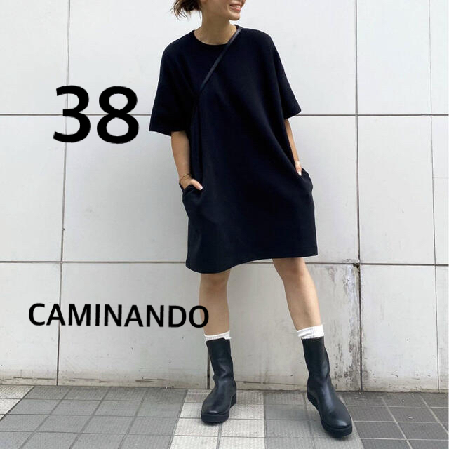 CAMINANDO サイドゴアブーツ　38 deuxiemeclasse