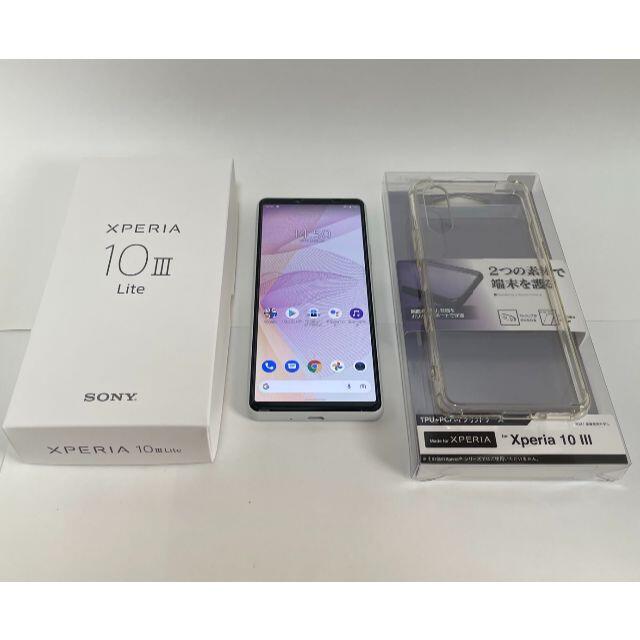 Xperia 10 III Lite SIMフリー 白 XQ-BT44