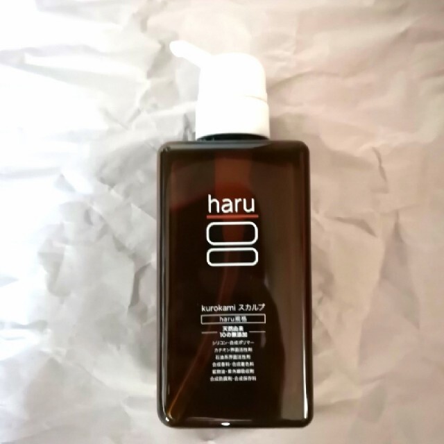 haru 黒髪 スカルプ シャンプー 400ml コスメ/美容のヘアケア/スタイリング(シャンプー)の商品写真