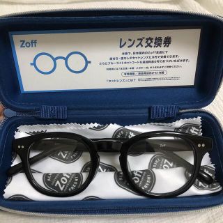 ゾフ(Zoff)のZoff メガネ　眼鏡　度なし(サングラス/メガネ)