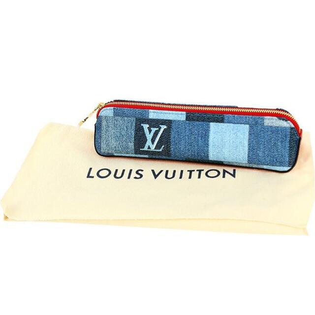 LOUIS VUITTON(ルイヴィトン)のルイヴィトン トゥルースエリザベット デニムパッチワーク 筆箱 ペンケース 未使用 レディース 限定 h-c056 レディースのファッション小物(その他)の商品写真