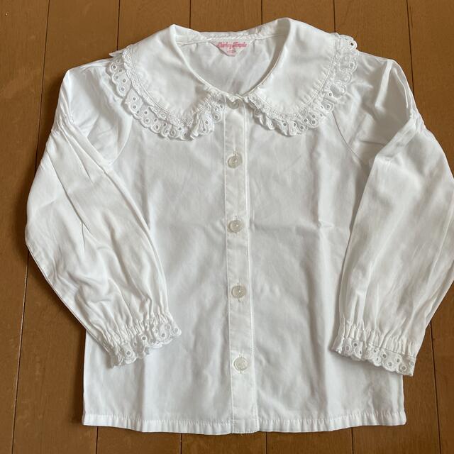 Shirley Temple(シャーリーテンプル)のシャーリーテンプルブラウス100センチ キッズ/ベビー/マタニティのキッズ服女の子用(90cm~)(ブラウス)の商品写真