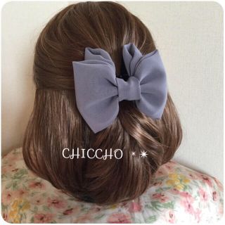 てまり様❇︎えんじ色(バレッタ/ヘアクリップ)