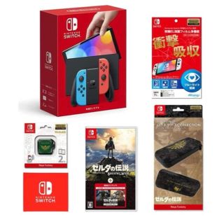 ニンテンドースイッチ(Nintendo Switch)のNintendo Switch（有機ELモデル）ゼルダの伝説(家庭用ゲーム機本体)