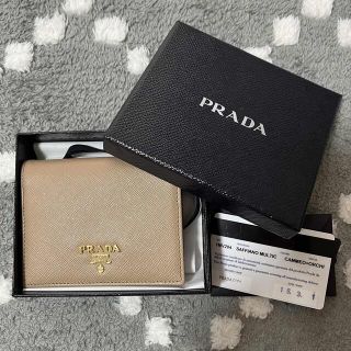 プラダ(PRADA)のPRADA サフィアーノレザー　財布(財布)