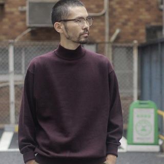 コモリ(COMOLI)の20aw herill  モックネック　カシミヤ(ニット/セーター)