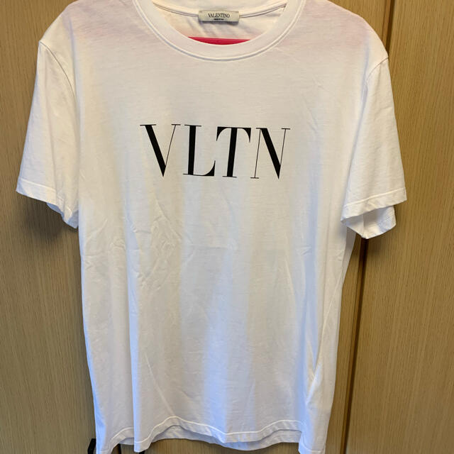 メンズ正規 19AW VALENTINO VLTN ヴァレンティノ ロゴ Tシャツ