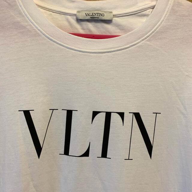 正規 19AW VALENTINO VLTN ヴァレンティノ ロゴ Tシャツ - Tシャツ ...