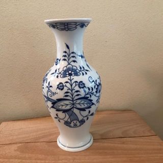 マイセン(MEISSEN)のマイセン　ブルーオニオン花瓶　新品(花瓶)