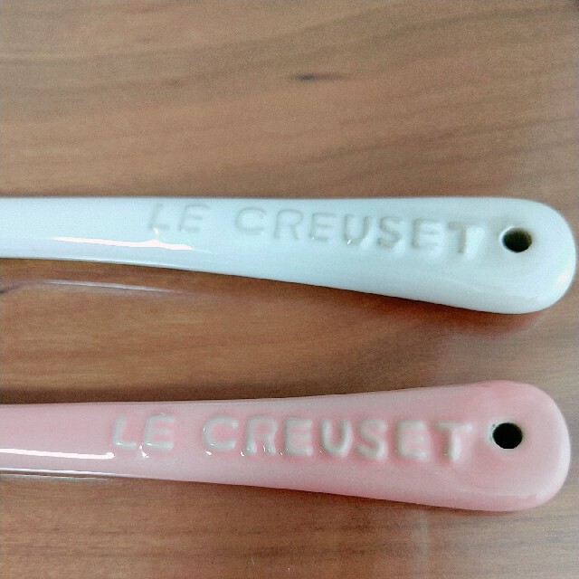 LE CREUSET(ルクルーゼ)のル・クルーゼ　スプーン2本 インテリア/住まい/日用品のキッチン/食器(カトラリー/箸)の商品写真