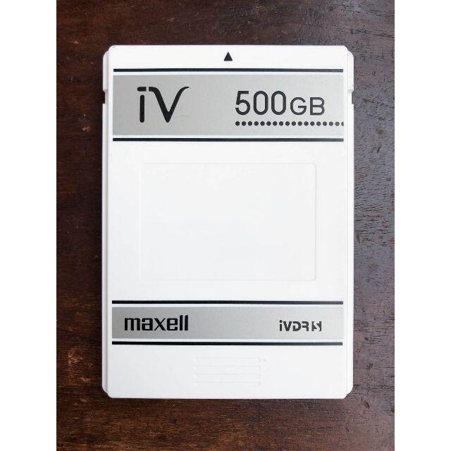 maxell iVDR-S iV 500GB カセットハードディスク ジャンク