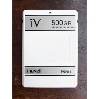 マクセル(maxell)のmaxell iVDR-S iV 500GB カセットハードディスク ジャンク(その他)