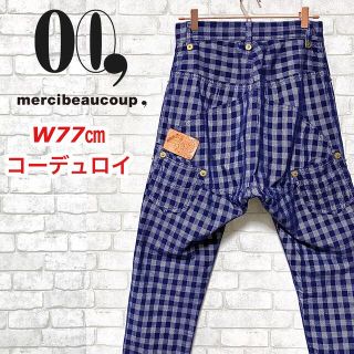 専用 メルシーボークー イタチェックパンツ