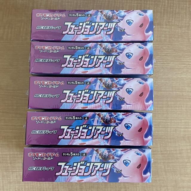 ポケモンカード フュージョンアーツ 5BOX