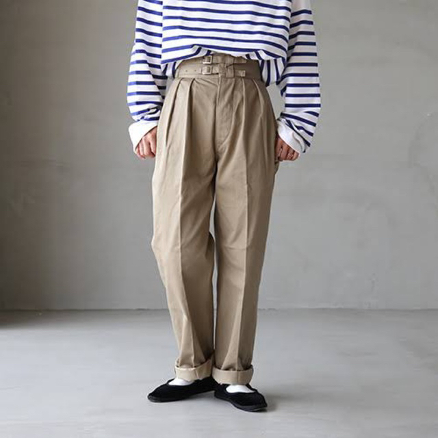限定価格 LENO leno&co グルカパンツ ベージュ 1 高評価の贈り物 www