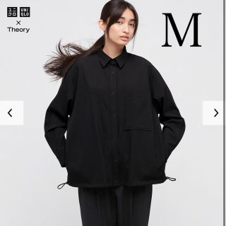 ユニクロ(UNIQLO)のユニクロ　theory ストレッチシャツジャケット(シャツ/ブラウス(長袖/七分))