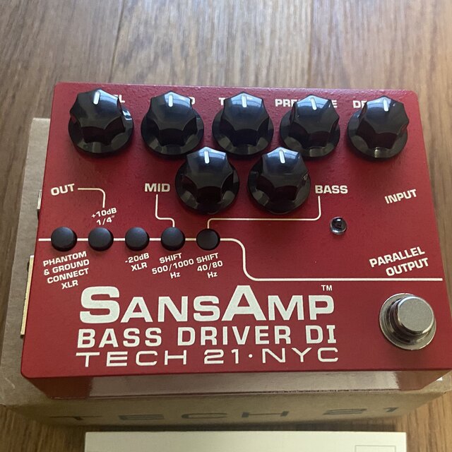 独特の上品 SANSAMP ver ikebe V2 DI DRIVER BASS ベースエフェクター