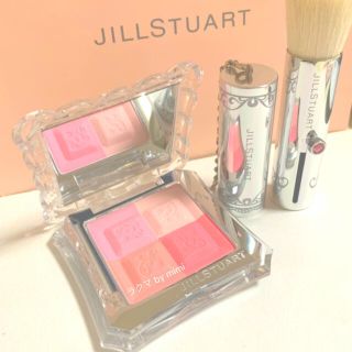 ジルスチュアート(JILLSTUART)の未使用 ミックスブラッシュコンパクト N21 ジルスチュアート(チーク)