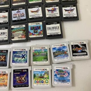 DSソフト＋3DSソフト　35本まとめて　USEDジャンク品