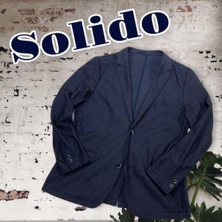 Solido ソリード ジャケット　ネイビー メンズ  カジュアル(テーラードジャケット)