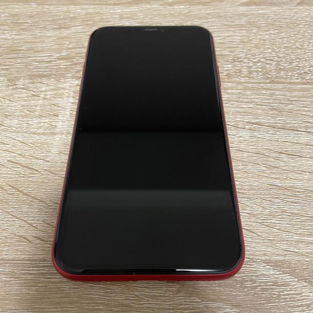 スマートフォン本体iPhone 11 128GB 本体- (PRODUCT)Red SIMフリー